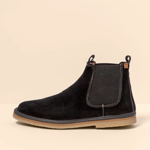 El Naturalista N5951 SILK SUEDE Noir Homme | GBG-63769982